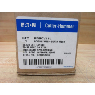 Cutler Hammer HRGCV11L Eaton Vari-Depth Handle Mechanism