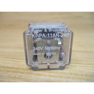 Potter & Brumfield KRPA-11AN-240V Relay KRPA-11AN-240 - New No Box