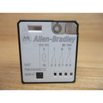 Allen Bradley 700-HA33Z12 Relay 700HA33Z12 Ser. D - New No Box