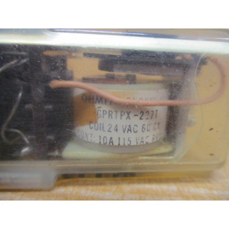 Ohmite GPRTPX-2271 Relay GPRTPX2271 - Used