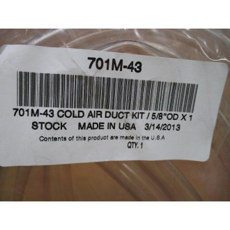 Vortec 701M-43 Cold Air Duct Kit 701M43 (Pack of 2) - New No Box