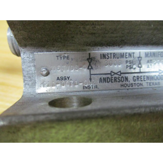 Anderson Greenwood M6TVDS-4 Intrument Manifold P11-0471-002 - New No Box