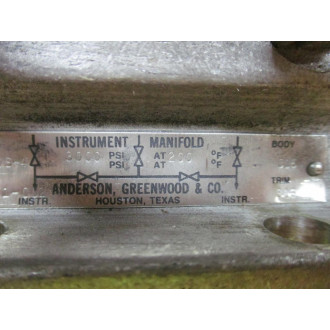 Anderson Greenwood M6TVDS-4 Intrument Manifold P11-0471-002 - New No Box