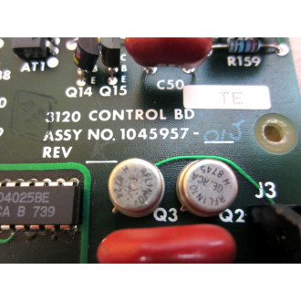 Fincor 104595701-J 3120 Control Board 104595701J Rev.K - Used