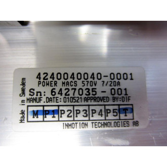 Inmotion Technologies 4240040040-0001 2-Pc Circuit Board Assy 42400400400001 - New No Box