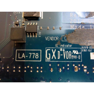 Dell QAL80 LA-7781P Laptop MotherBoard QAL80LA7781P - Used