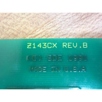 Zebra Z143CX Circuit Board - Used