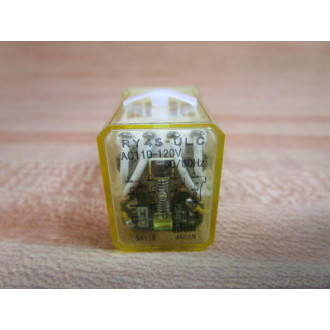 IDEC RY4S-ULC-AC110-120V Relay RY4S-ULC-110-120V AC - Used