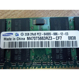 Samsung M470T5663RZ3-CF7 Memory Module M470T5663CZ0-P10 - Used
