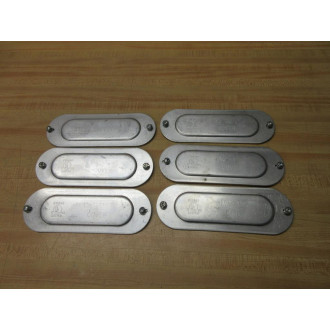 Generic E30640 Conduit Body Cover 1-14"-1-12" (Pack of 3) - New No Box