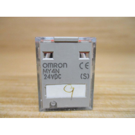 Omron MY4N-24VDC Relay MY4N24VDC 24V DC New Style (Pack of 2) - Used