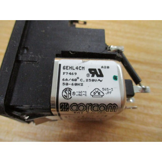 Corcom 6EHL4CM Power Entry Module - Used