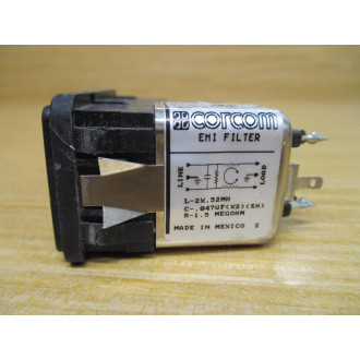 Corcom 6EHL4CM Power Entry Module - Used