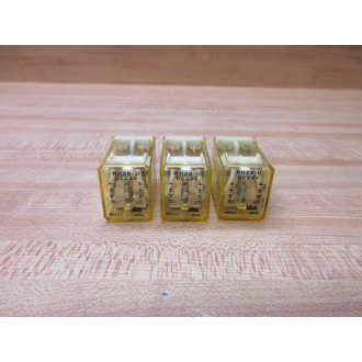 IDEC RH2B-U DC24V Relay RH2BUDC24V (Pack of 3) - New No Box