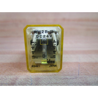 IDEC RH2B-U DC24V Relay RH2BUDC24V (Pack of 3) - New No Box