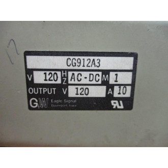 Eagle Signal CG912A3 Time Delay Relay - Used