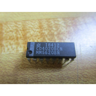 National Semiconductor CD4020BCN Binary Counter MM5620BN (Pack of 4) - New No Box