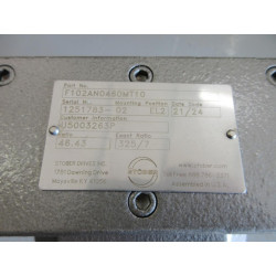 Stober F102AN0460MT10 Gearbox - Refurbished