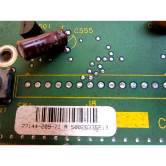 Allen Bradley A77144-209-71 Circuit Board 77144-208-01A Cracked CN Housing - Used