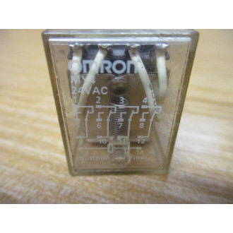 Omron MY4 Relay 24VAC (Pack of 4) - Used