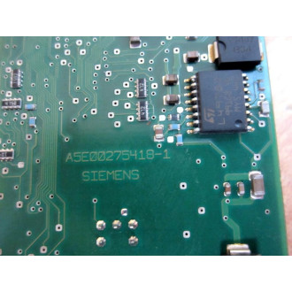 Siemens A5E00275418-1 Circuit Board A5E002754181 Non-Refundable - Parts Only