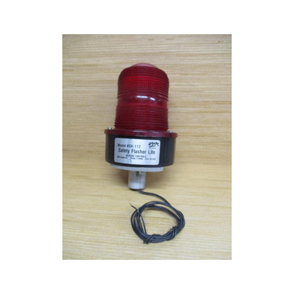 Se-Kure Controls SK-112 Safety Flasher Light SK112 - Used