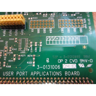 3-0131006 User Port Applications Board 30131006 - Used