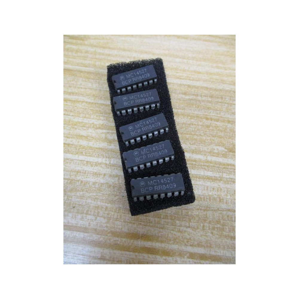 Motorola MC14527BCP Integrated Circuit (Pack of 5) - New No Box
