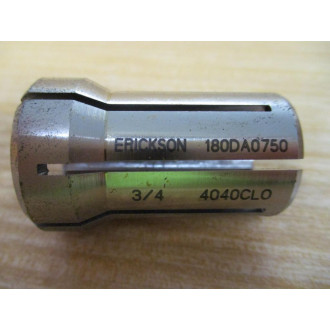 Kennametal 180DA0750 Erickson Collet 34"