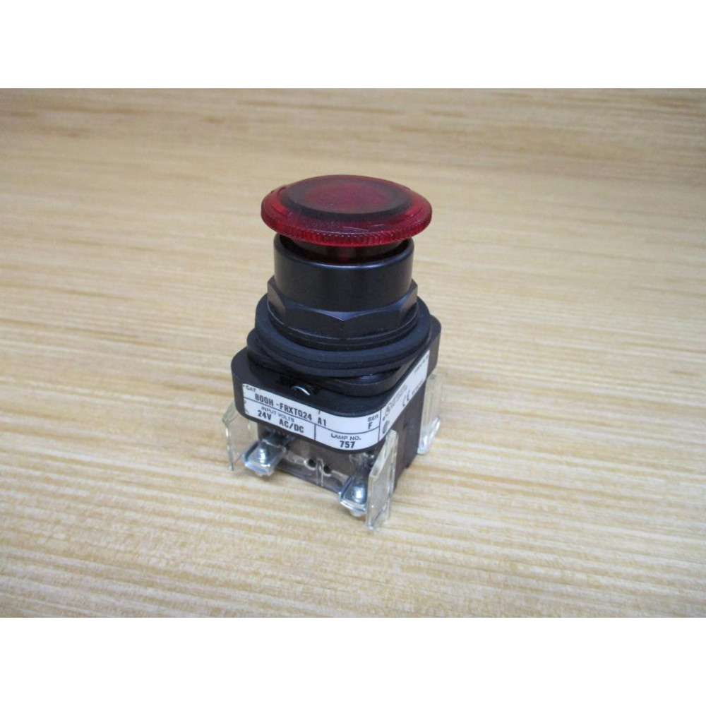 Allen Bradley 800H-FRXTQ24A1 Illuminated Push Button - New No Box