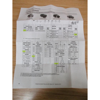 Allen Bradley 800H-FRXTQ24A1 Illuminated Push Button - New No Box