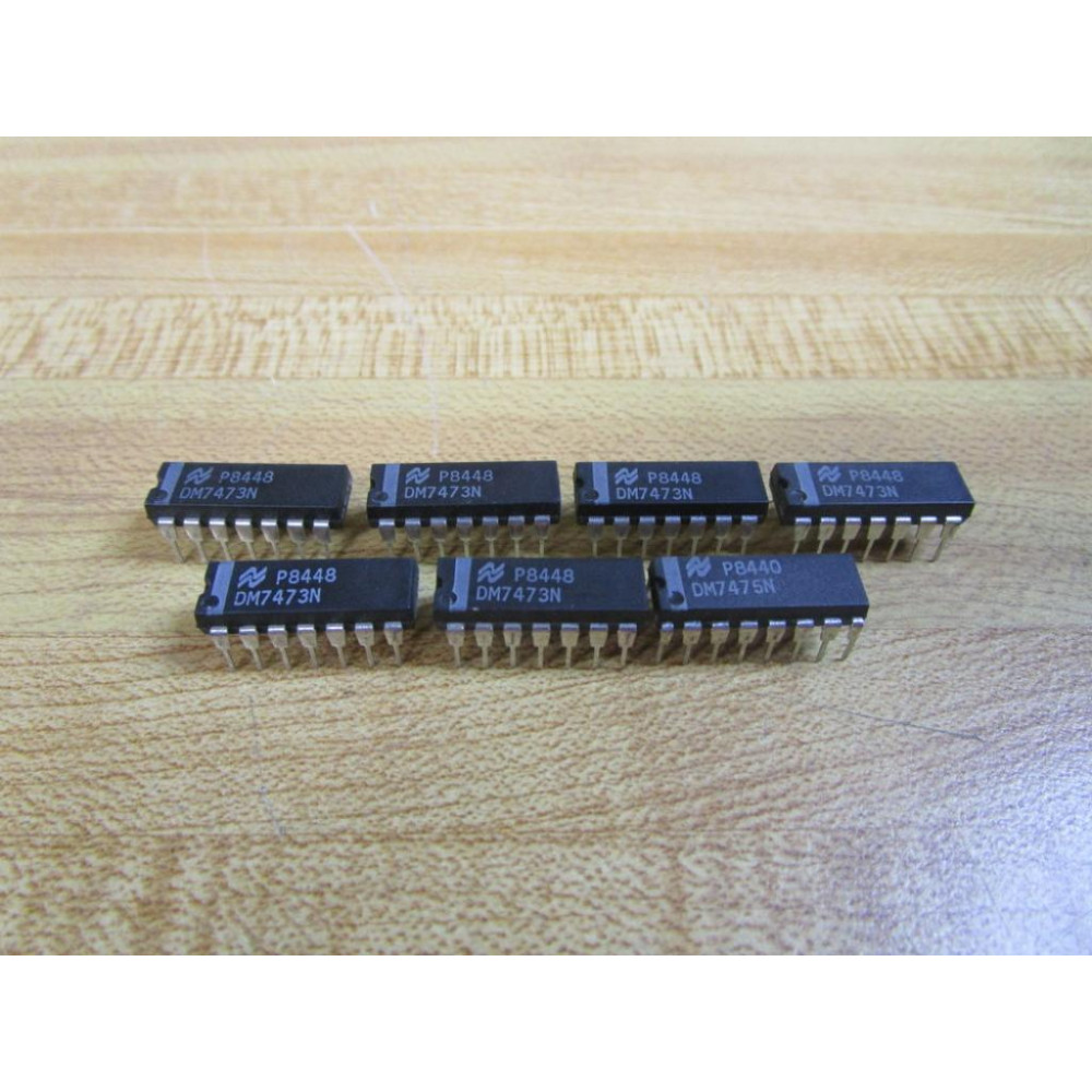 National Semiconductor DM7473N IC Chip (Pack of 7) - New No Box