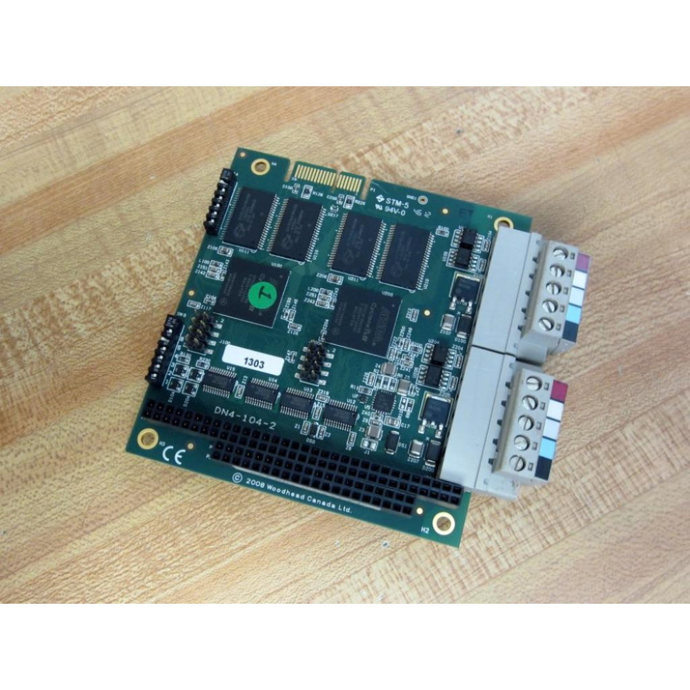 Woodhead SST-DN4-104-2 DeviceNet PCU Card SSTDN41042 V1.2.1 - Used