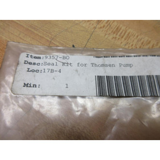 Thomsen 9357-B0 Pump Seal Kit 9357-BO