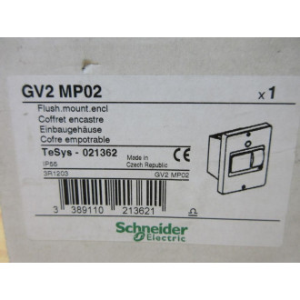 Schneider Electric GV2 MP02 Flush Mounting Enclosure GV2MP02