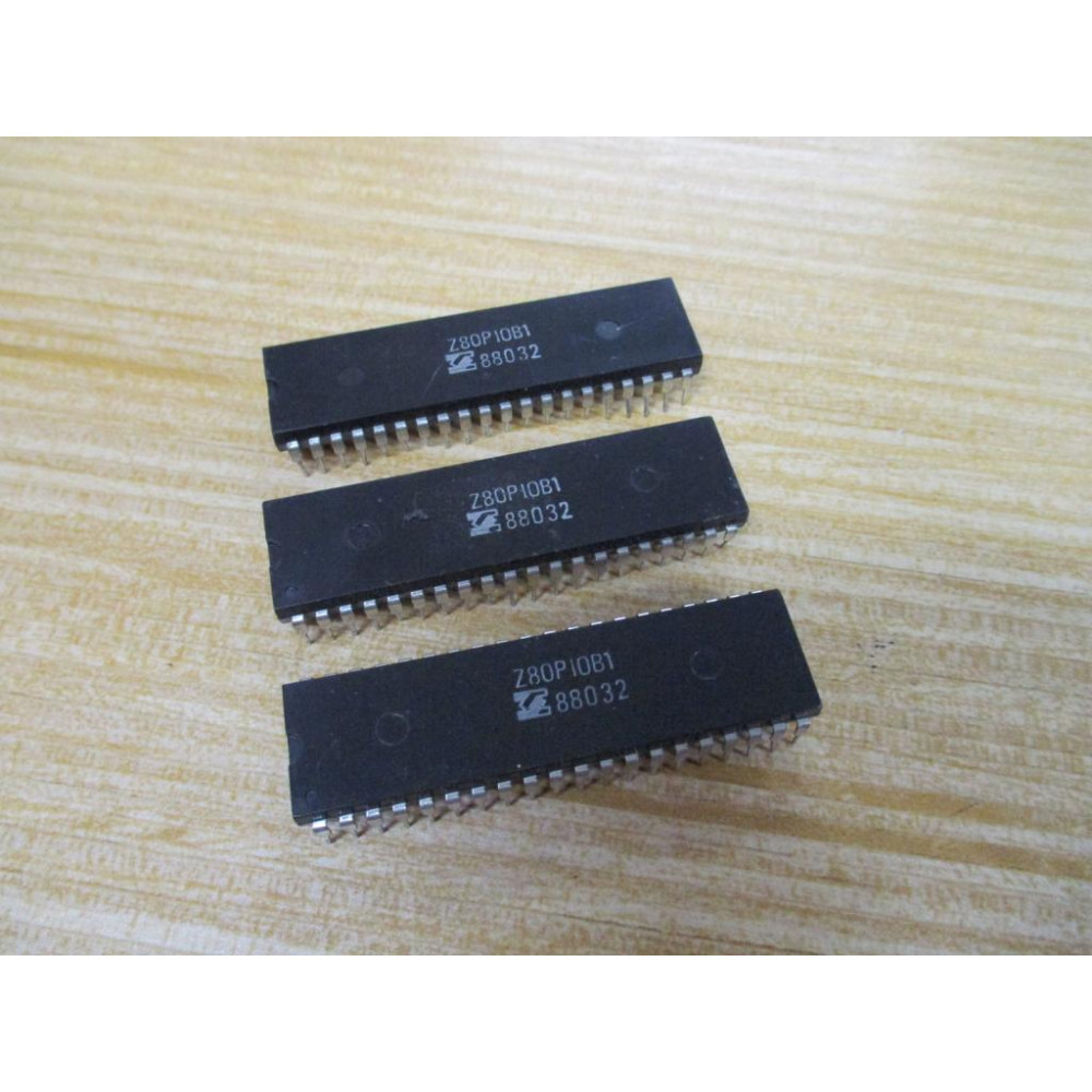 SGS Z80P10B1 Integrated Circuit (Pack of 3) - New No Box