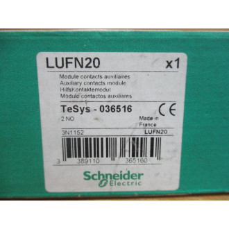Schneider LUFN20 Telemecanique Auxiliary Contacts Module