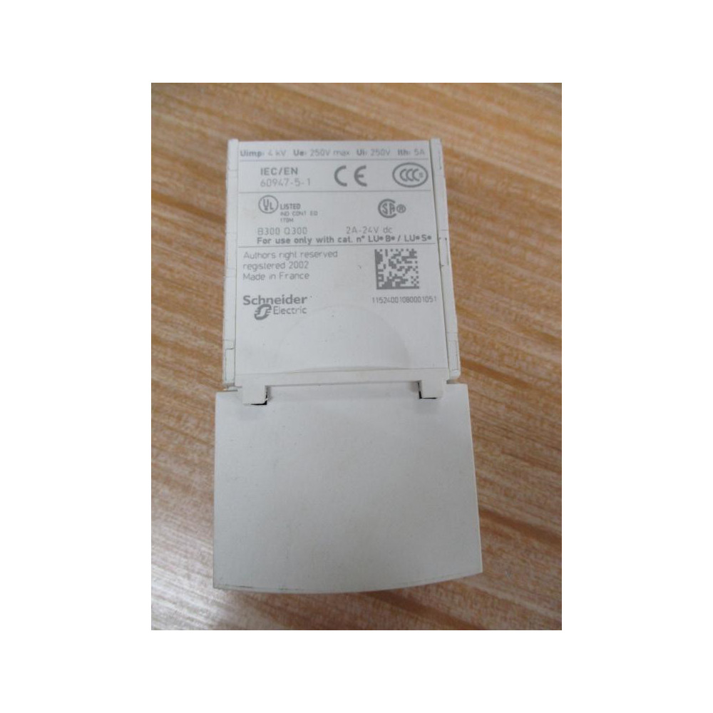Schneider LUFN20 Telemecanique Auxiliary Contacts Module