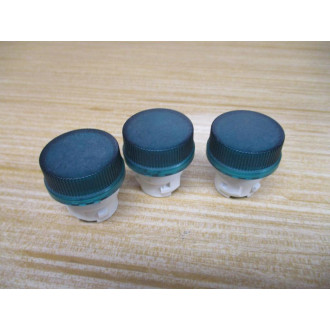 Siemens 3SB1001-6CE06 Pilot Light 3SB10016CE06 (Pack of 3) - Used