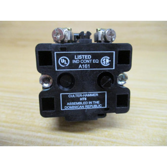 Cutler Hammer HT8GDRV7 Eaton Illum. Push Button - New No Box