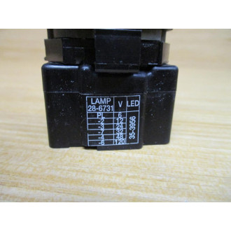 Cutler Hammer HT8GDRV7 Eaton Illum. Push Button - New No Box