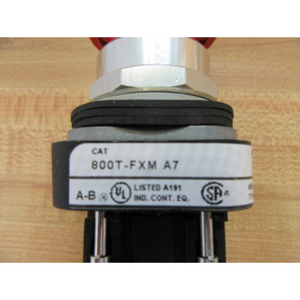 Allen Bradley 800T-FXM-A7 Push Button - New No Box