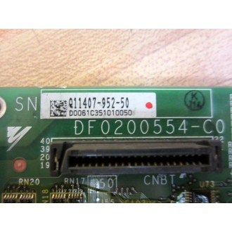 Yaskawa SGDR-AXA01A Circuit Board DF0200554-C0 Non-Refundable Rev.C01 - Parts Only