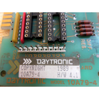 Daytronic 10A79-4 Circuit Board 10A794 Non-Refundable - Parts Only
