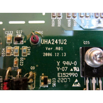 Emerson UHA241U2 Control Circuit Board Non-RefundableReturnable - Parts Only