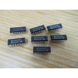 NXP HEF4051BP Integrated Circuit (Pack of 7) - New No Box