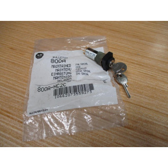 Allen Bradley 800A-HC2C Keyed Selector Switch 800AHC2C
