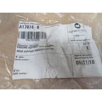 Markem-Imaje A17974-B Head Support Bracket A17974B