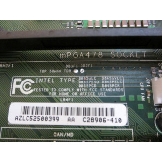 Intel D865GLCD865PESO Desktop Board WSocket 478 D865GLCD865PESO - Used