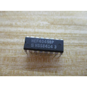 Signetics HEF4049BP Integrated Circuit (Pack of 8) - New No Box